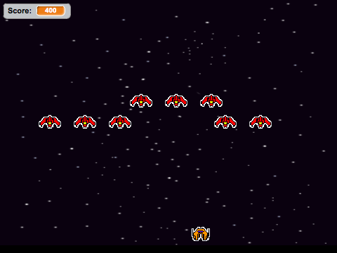 Project 8 Space Shooter LESSON 1 COMPLETE