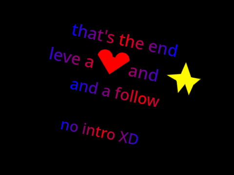 my outro