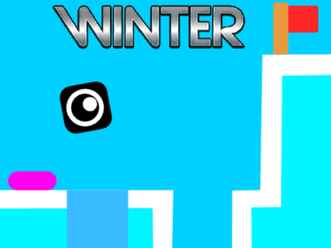 Winter-100% pen-A scrolling platformer(mobile friendly!) #games #all