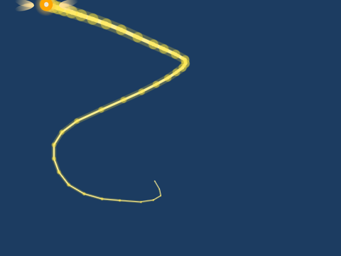 Trail Renderer 2 Trail Renderers