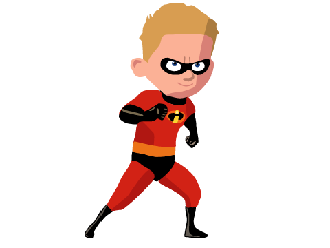 Incredibles Art Collab Entry - Dash