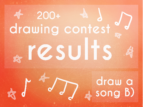 results for my palette-based drawing contest