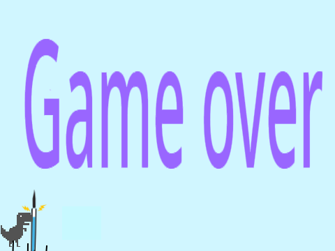 The dinosaur game