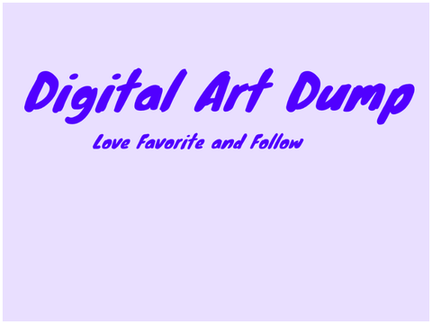 Digital Art Dump