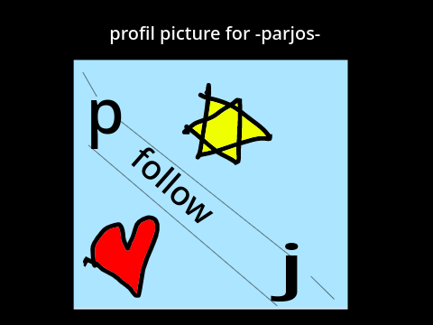 profil picture entry for -parjos-