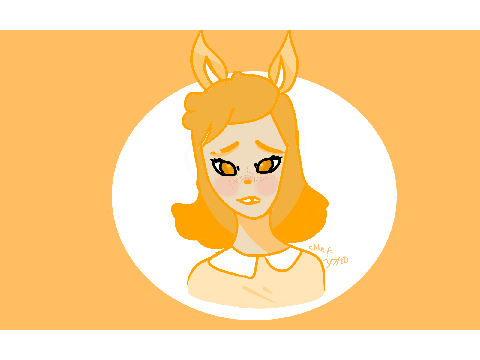 my new oc is v cute.