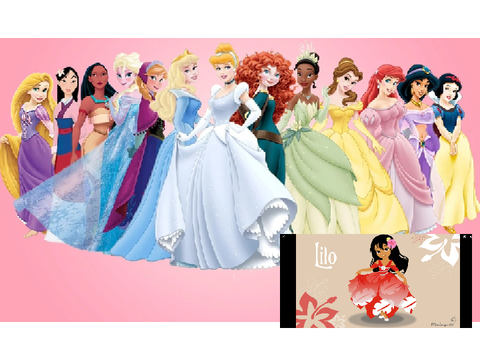 Lilo for Disney princess
