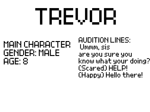 My audition!