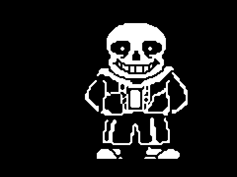 Sans with WAY more pixels.