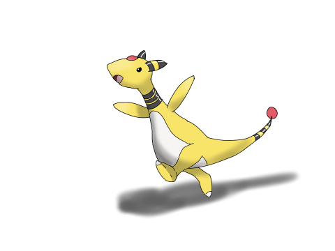 I drew an Ampharos.