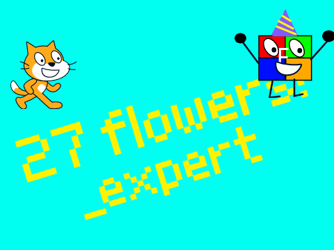 27 flowers!