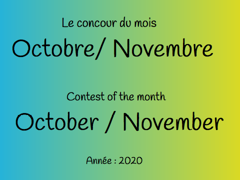 (OPEN) Concours du mois