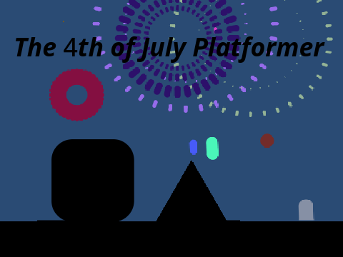 4th of July Platformer!