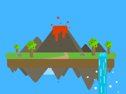 Volcano Island - Art
