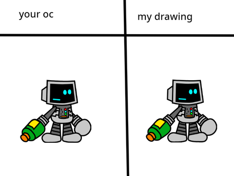 im is a draw ur ocs again