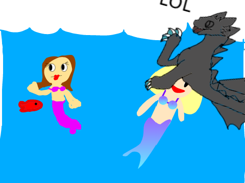 add yourself being a mermaid remix remix