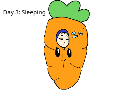 40 Day OC Challenge: Day 3 || Sleeping