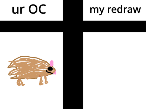 I'll redraw ur OC remix