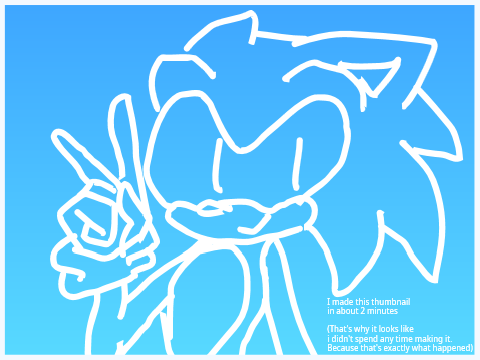 A short animation of sonic :D
