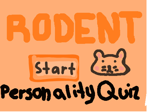 Rodents Personality Quiz!