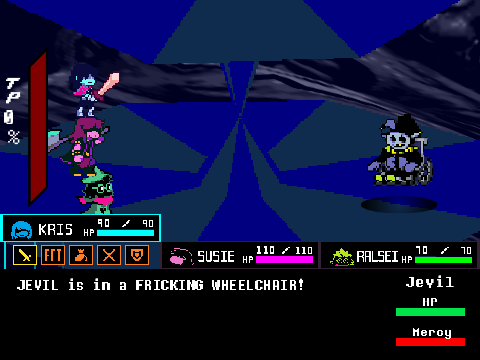 wheelchair jevil