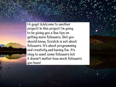 Tips On: Getting Followers
