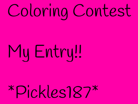 OPEN CC! my entry!!
