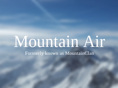 Mountain Air