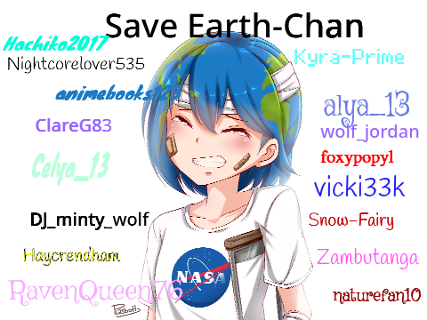 Sign if you want to save Earth-Chan   remix