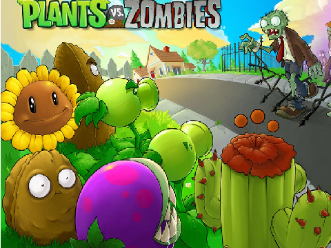 there's a zombie on your lawn from Pvz