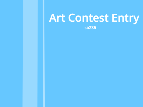 Art Contest Entry || sb236
