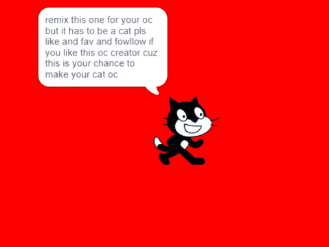 Your oc but its a cat!