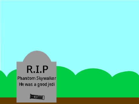 Sith Jimmy strikes down Phantom Skywalker