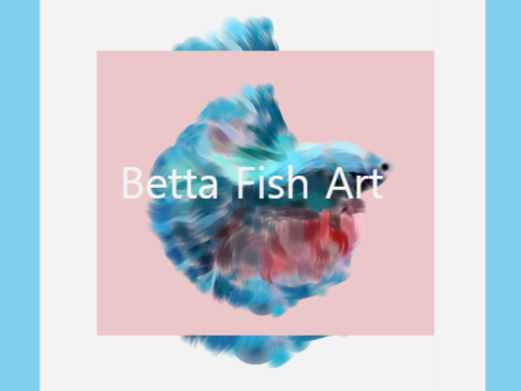 Betta Fish Art