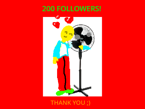 Thanks for 200 followers!