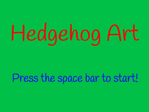 Hedgehog Art