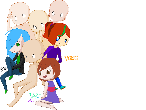 Pokemorph Lab Collab, Now With Clarice! (Sorry, I'm a horrable drawer.)