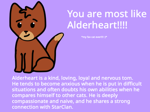 What ThunderClan medicine cat are you?