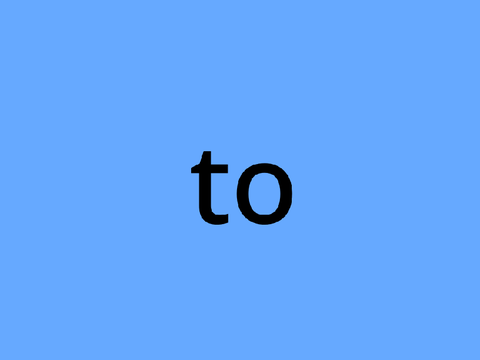 to