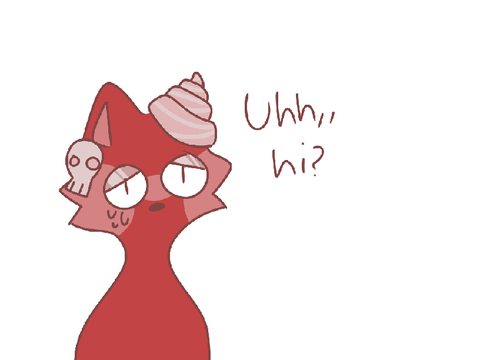 Hi I guess?? ;w;