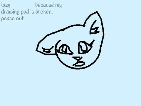 she did an art
