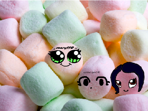 Add yourself as a super cute marshmallow!!!