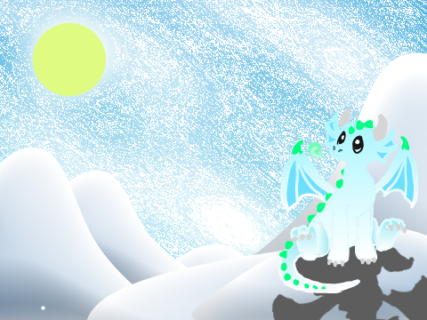 Eis-Feuer-Drache