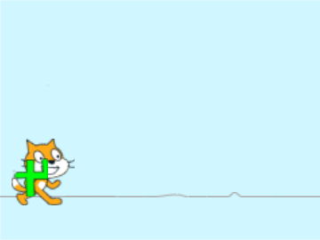 Cat run( T-rex run)