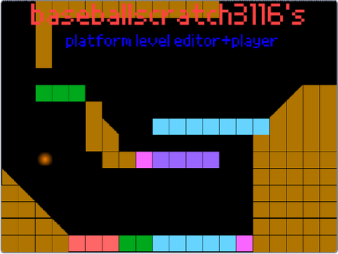 Baseballscratch3116's new tile based platformer!