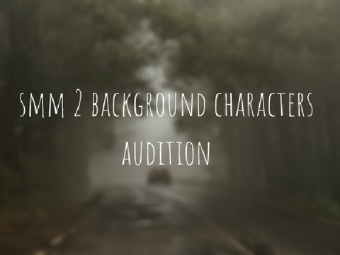 SMM2 Background Character Entry
