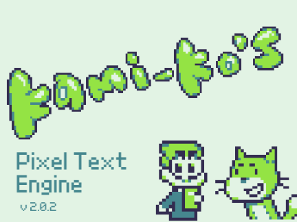 Kami-ko's Pixel Text Engine
