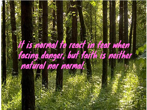 Faith Can Move Mountains!