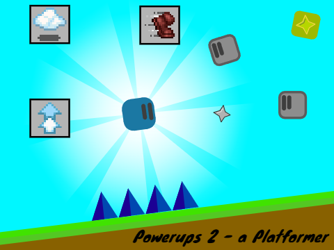 Powerups 2 - a Platformer #games