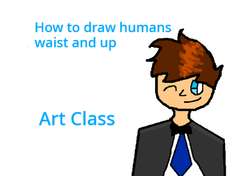 How to draw humans waist & up || Art class